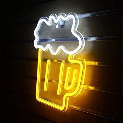 Beer Mug Neon Sign Board | Custom Neon Light Signs Bar Decor – The ...
