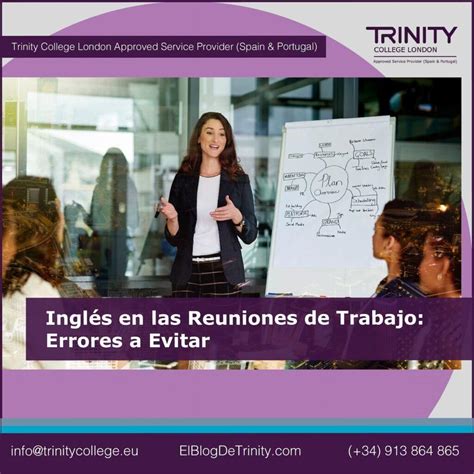 Inglés en las Reuniones de Trabajo: Errores a Evitar - elblogdetrinity.com