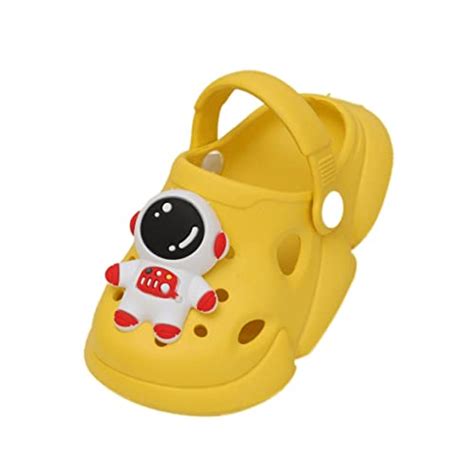 Buy Yellow Bee Astronaut Detail Clogs for Boys, Yellow, 4C, 12-18 ...
