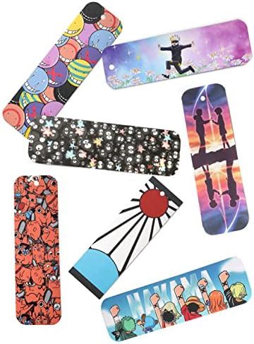ComicSense.xyz Anime Printed Matte Finish Laminated Bookmark - 5pc ...