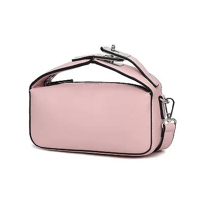 MKF Collection Sabine Crossbody Bag with Zip Closure