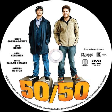 50/50 - Custom DVD Labels - 50 50 label :: DVD Covers