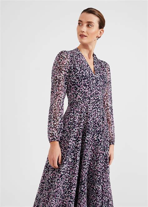 Aurora Fit And Flare Dress | Hobbs US