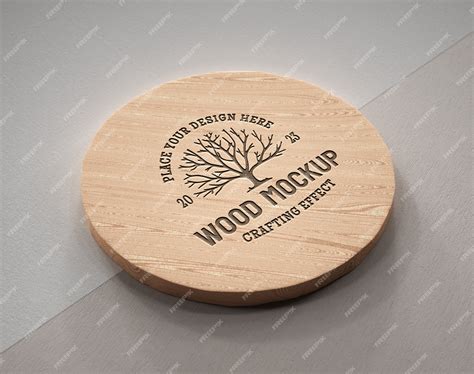 Wood board logo | Premium PSD
