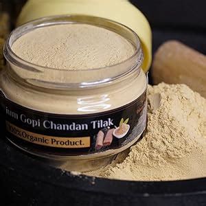 Tilak Chandan Powder White Gopi Chandan (50 Grams) - By Sri Astro Vastu ...
