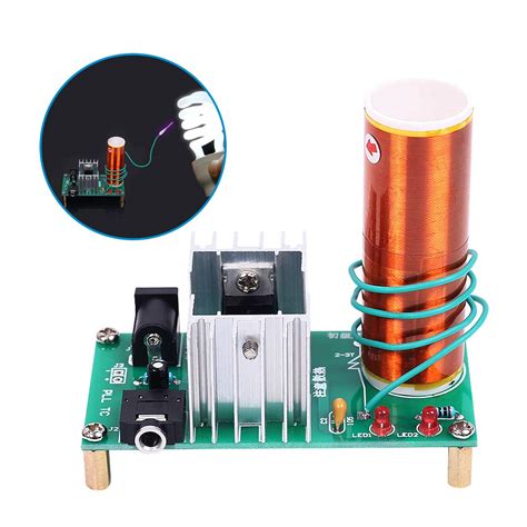 Buy YEMIUGO Mini Tesla Coil DIY Kit DC 15-24V 15W Tesla Music Coil ...
