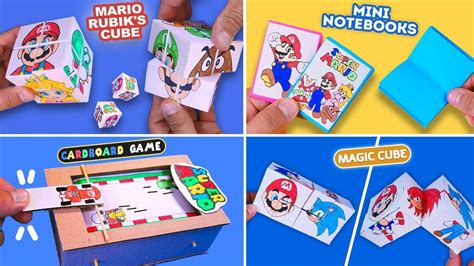 Image result for How to Make Mario Paper Computer Games