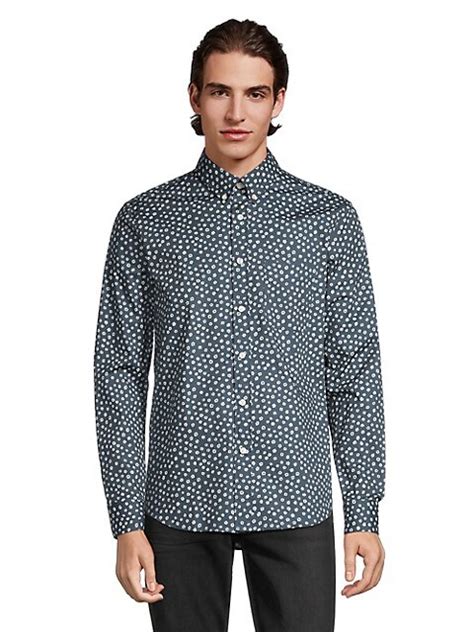 Floral Long-Sleeve Shirt