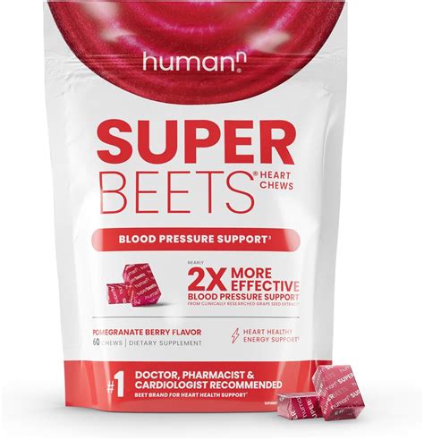 Humann SuperBeets Heart Chews, Nitric Oxide and India | Ubuy