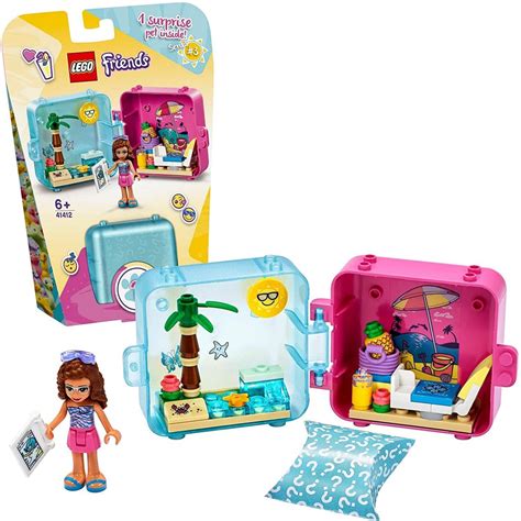 LEGO Friends Olivias Summer Play Cube Series 3 Collectible Mini Set ...
