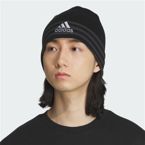 adidas Men's Lifestyle Eclipse Reversible 3 Beanie - Black adidas US