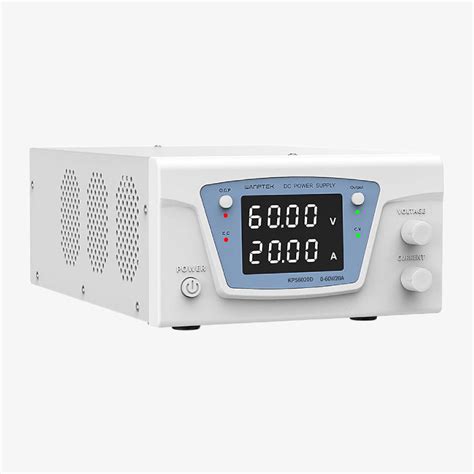 WANPTEK KPS6020D High Precision DC Adjustable Power Supply - 60V/20A ...