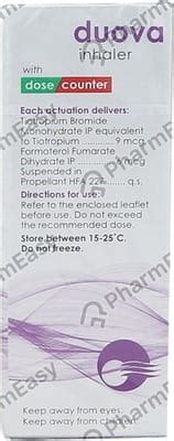Buy Duova 6/9mcg Box Of 200md Metered Dose Inhaler Online & Save Up to ...