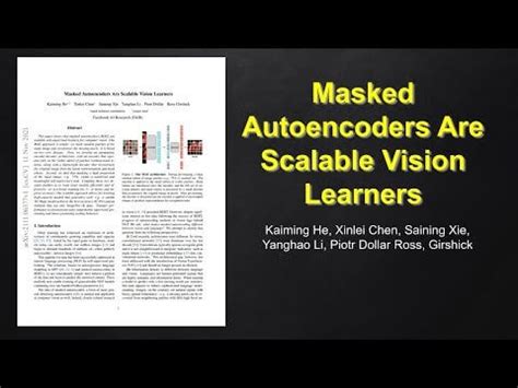 Mae Deep Learning 的图像结果