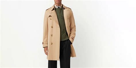 Burberry coat mens brown online