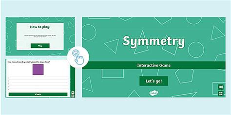 Symmetry Interactive Game (teacher made) - Twinkl
