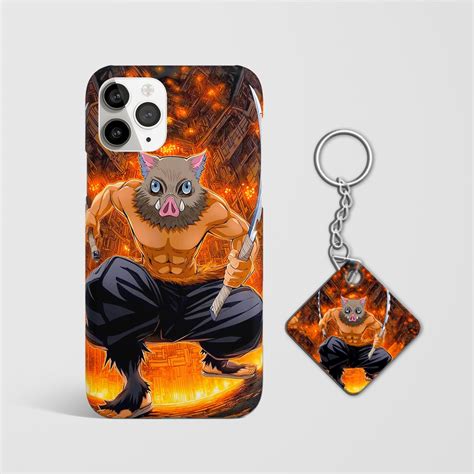 Inosuke Infinity Castle Phone Cover | Anime Case