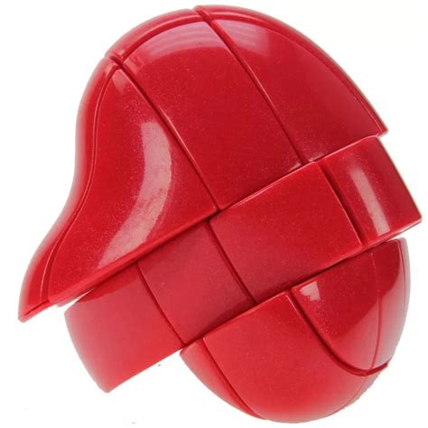 YJ 3x3 Red Love Heart Shaped Cube Puzzle – Cuberkart