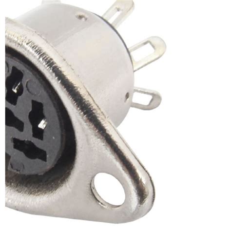 MX DIN Female Connector Metal 5 Pin Socket (MX-124) buy online at Best ...