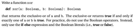 Image result for XOR in Boolean Expr