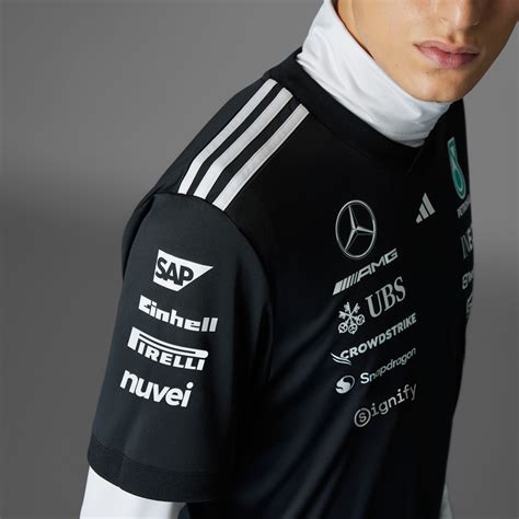 Men's Clothing - MERCEDES - AMG PETRONAS FORMULA ONE TEAM DRIVER JERSEY ...