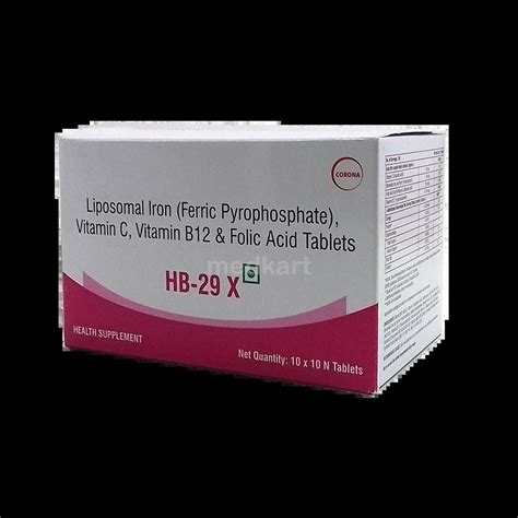 HB 29 X TABLET 10'S Price, Uses, Side Effects & Substitutes | Medkart