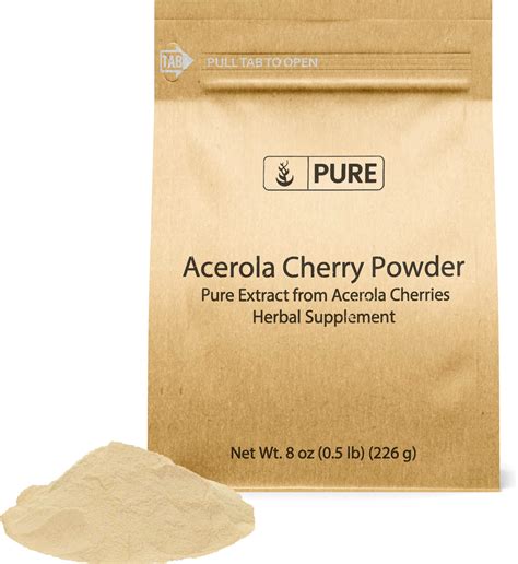 Amazon.com: KOYAH - Organic Acerola Powder: Freeze-Dried, 100% Pure ...