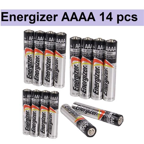 Alkaline AAAA LR-61 1.5V Energizer Battery 4A E96 Battery Quadruple A ...