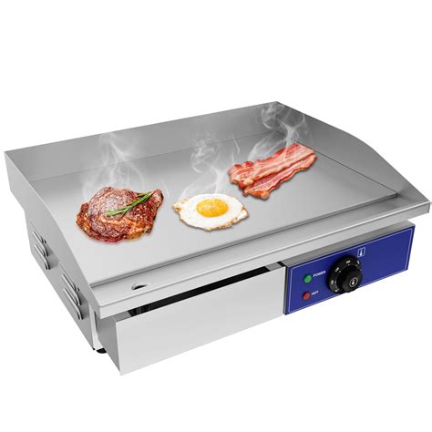 Taimiko Electric Griddle Commercial Counter Top Grill Stainless Steel ...
