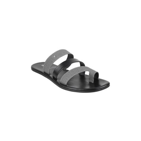 Buy Mochi Men Black Casual Slippers & Flip Flops Online | SKU: 16-1041 ...