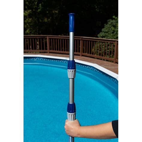 Aqua EZ 3-piece telescopic 12 ft Aluminum Pool Pole PO15 at Lowes.com