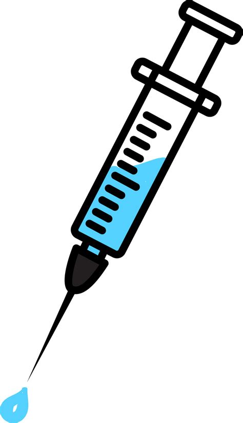 Syringe, illustration, vector on white background. 13554219 Vector Art ...