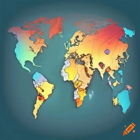 Woldmap 的图像结果