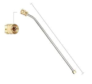 STARQ Pressure Washer Spray Wand/Extension 30 Degree Bend Rod, 20 Inch ...