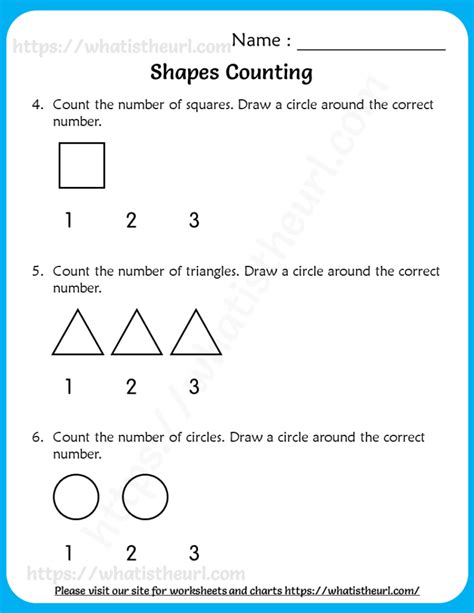 Count Shapes Worksheet 的图像结果