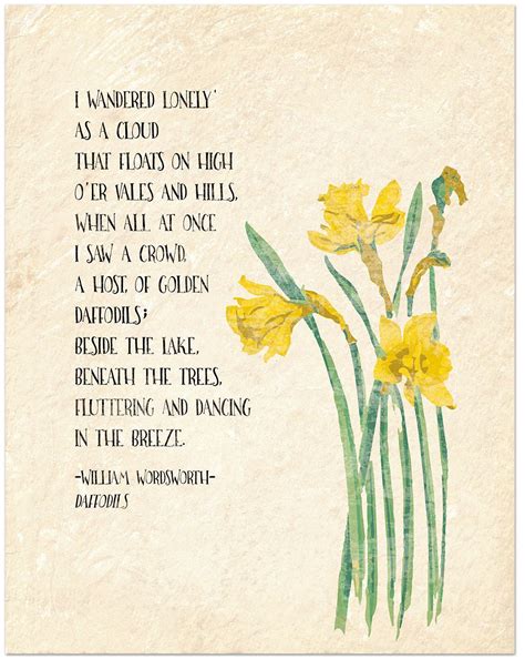 Daffodils Poem Quotations at Ian Peterson blog