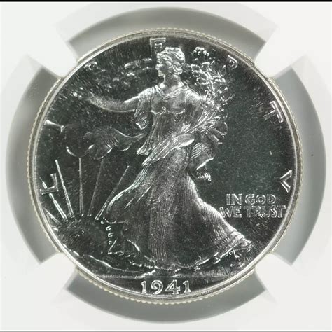 1941-PHILADELPHIA Half Dollars Liberty Walking NGC PF-67 - Kearney Coin ...
