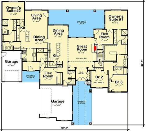 house plans for multi generational family