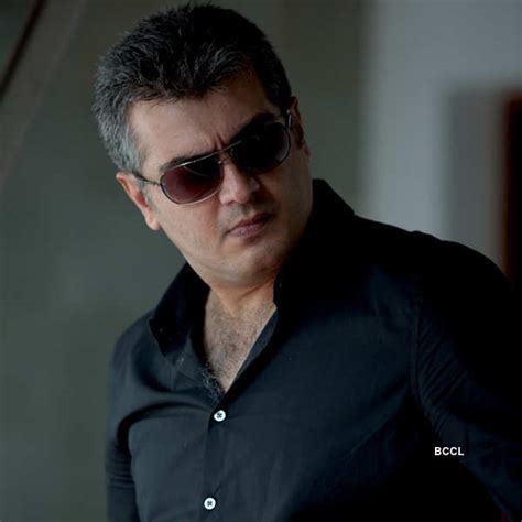 Ajith in a still from the Tamil movie Arrambam
