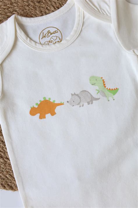 Dino in the Wild-Digital Newborn Baby Romper – LilBontre