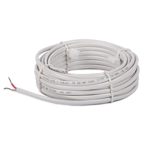 Buy OXCORD Twin Flat 2 Core Copper Wires and Cables .75mm (15 Yard / 13 ...