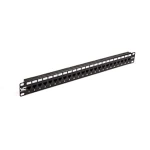 Vertical Cable CAT6A Unshielded 24-Port Patch Panel, 110 Type ...