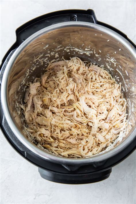 Instant Pot Frozen Shredded Chicken Breasts - Lara Clevenger