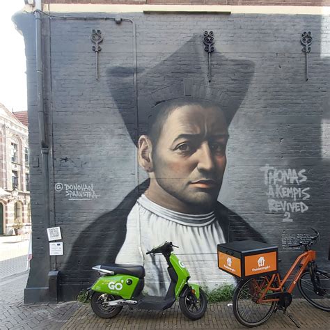 Thomas a Kempis by Donovan Spaanstra - Street Art Cities