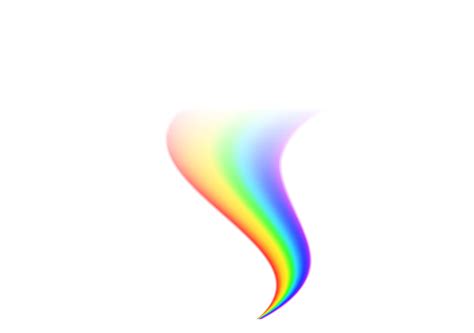 Rainbow PNG for creating whimsical and magical effects in children's ...