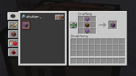 Shulker Box Recipe 的图像结果