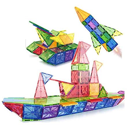 SNAPTRON Magnetic Blocks for Kids Tiles -40 Pieces Set Gifts for Girls ...