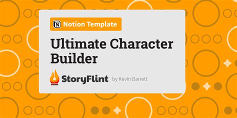 How I Created the Ultimate Notion Character Template | StoryFlint