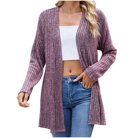 Oalirro Crochet Lightweight Cardigan for Women Cover Up Open Front Long ...