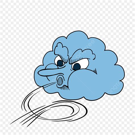 Wind Blowing Clipart